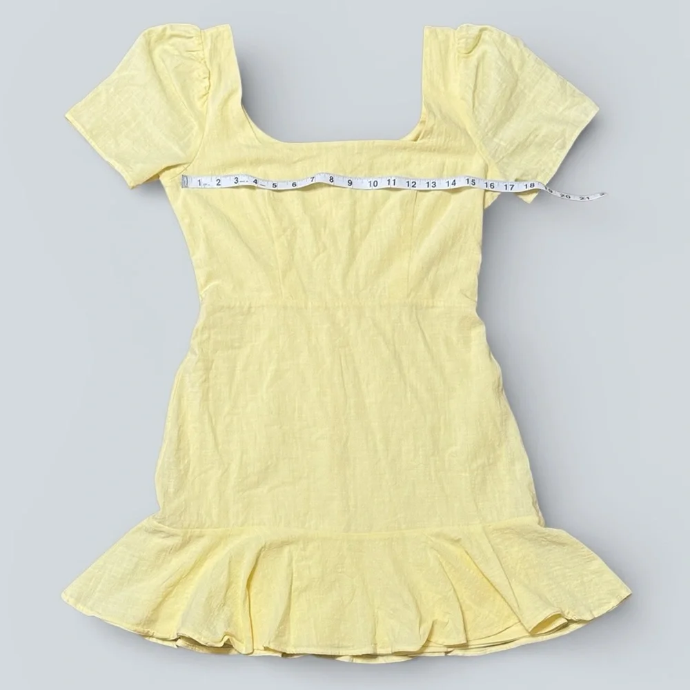 Altar’d State Elora Ruffle Fit & Flare Mini Dress
Yellow - Picture 6 of 7